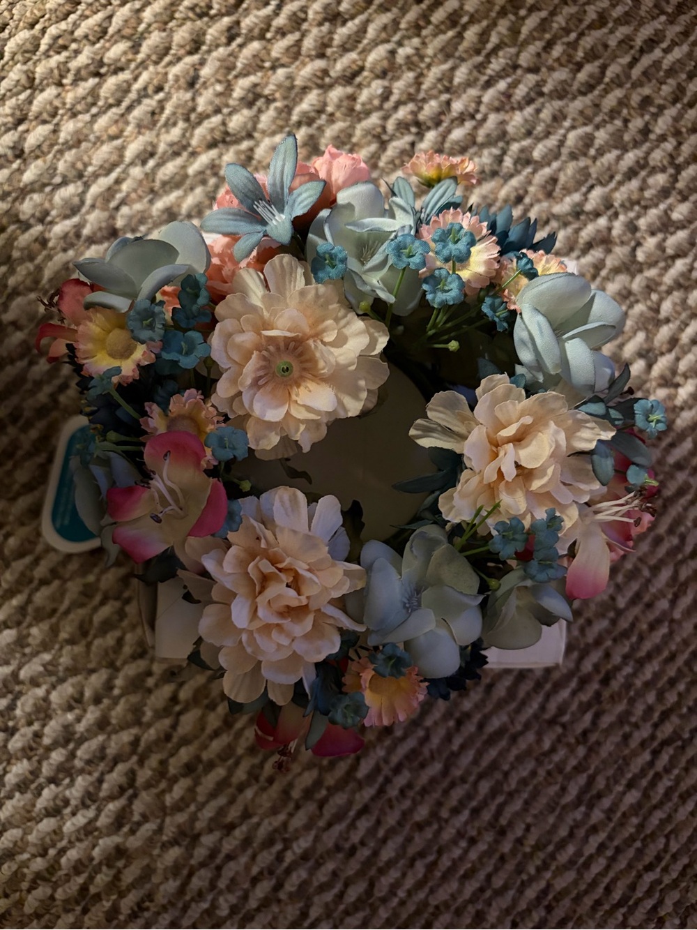 PARTYLITE 3” English Mist Floral Ring PO03